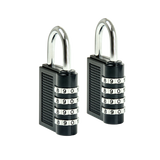 NNEDSZ X2 Combination Padlock 4-Digit Outdoor Weatherproof Security School Lock Travel