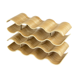 NNEDSZ Wooden Wave Wine Rack/Creative Home Grape Wine Holder Shelf Cabinet/Bottle Rack