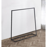 NNEDSZ Commercial Clothing Garment Rack Retail Shop Black