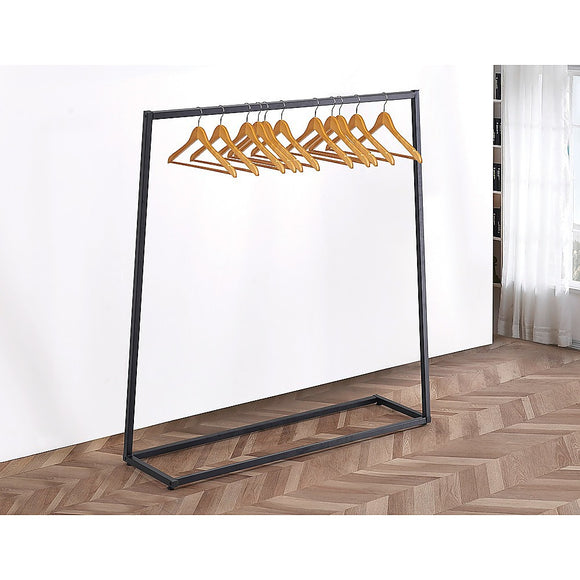 NNEDSZ Commercial Clothing Garment Rack Retail Shop Black