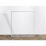 NNEDSZ Commercial Clothing Garment Rack Retail Shop White
