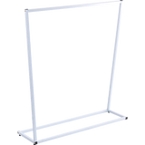 NNEDSZ Commercial Clothing Garment Rack Retail Shop White