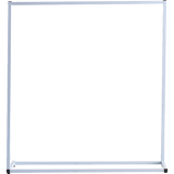 NNEDSZ Commercial Clothing Garment Rack Retail Shop White