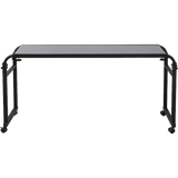 NNEDSZ Overbed Table Work Laptop Desk with Wheels