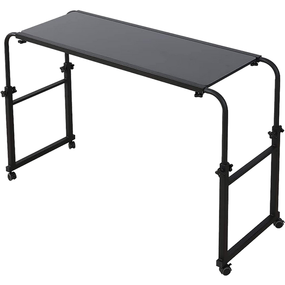 NNEDSZ Overbed Table Work Laptop Desk with Wheels