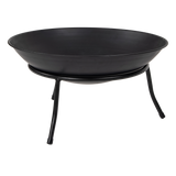 NNEDSZ Cast Iron Fire Bowl Traditional Log Fire Pit Outdoor Heating Camp Site Barbecue
