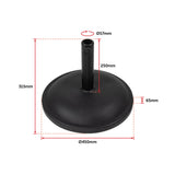 NNEDSZ 20kg Patio Sun Umbrella Base Durable Parasol Garden Stand Cement Round