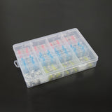 NNEDSZ 250PCS Waterproof Solder Seal Sleeve Heat Shrink Butt Wire Connectors Terminals