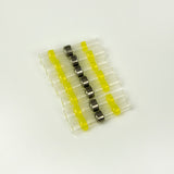 NNEDSZ 250PCS Waterproof Solder Seal Sleeve Heat Shrink Butt Wire Connectors Terminals