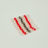 NNEDSZ 250PCS Waterproof Solder Seal Sleeve Heat Shrink Butt Wire Connectors Terminals
