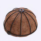 NNEDSZ 4 X Large Garden Hanging Basket With Coir Liner & Chain Flower Plant Pots Baskets
