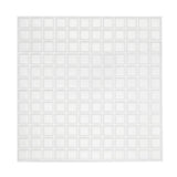 NNEDSZ Tiles 3D Peel and Stick Wall Tile Stereoscopic Crystal White (30cm x 30cm x 10 sheets)