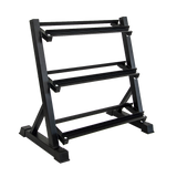 NNEDSZ Dumbbell Rack Storage Stand Hex Weight Heavy Duty 3 Tier Wide Home Gym Fitness