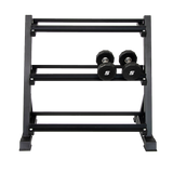 NNEDSZ Dumbbell Rack Storage Stand Hex Weight Heavy Duty 3 Tier Wide Home Gym Fitness