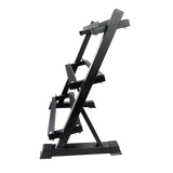 NNEDSZ Dumbbell Rack Storage Stand Hex Weight Heavy Duty 3 Tier Wide Home Gym Fitness
