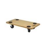 NNEDSZ 200kg Heavy Duty Hand Dolly Furniture Wooden Trolley Cart Moving Platform Mover
