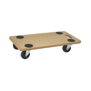 NNEDSZ 200kg Heavy Duty Hand Dolly Furniture Wooden Trolley Cart Moving Platform Mover