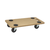 NNEDSZ 200kg Heavy Duty Hand Dolly Furniture Wooden Trolley Cart Moving Platform Mover