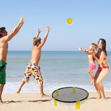 NNEDSZ Mini Volleyball Set Outdoor Game Garden Beach Net Ball Kit Sport Toys