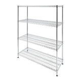 NNEDSZ Modular Wire Storage Shelf 1500 x 600 x 1800mm Steel Shelving