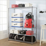 NNEDSZ Modular Wire Storage Shelf 1500 x 600 x 1800mm Steel Shelving