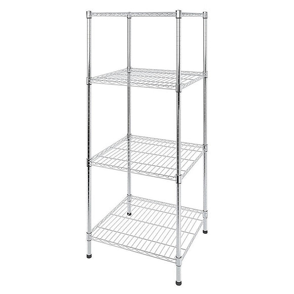 NNEDSZ Modular Wire Storage Shelf 450 x 450 x 1800mm Steel Shelving