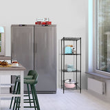 NNEDSZ Modular Wire Storage Shelf 450 x 450 x 1800mm Steel Shelving