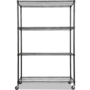 NNEDSZ Modular Wire Storage Shelf 900 x 450 x 1800mm Steel Shelving