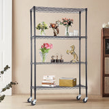 NNEDSZ Modular Wire Storage Shelf 900 x 450 x 1800mm Steel Shelving