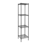 NNEDSZ Modular Wire Storage Shelf 350 x 350 x 1800mm Steel Shelving