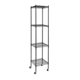 NNEDSZ Modular Wire Storage Shelf 350 x 350 x 1800mm Steel Shelving