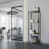 NNEDSZ Modular Wire Storage Shelf 350 x 350 x 1800mm Steel Shelving