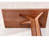 NNEDSZ Bamboo Side Table for Sofa Living Room Bedroom or Bedside Nightstand