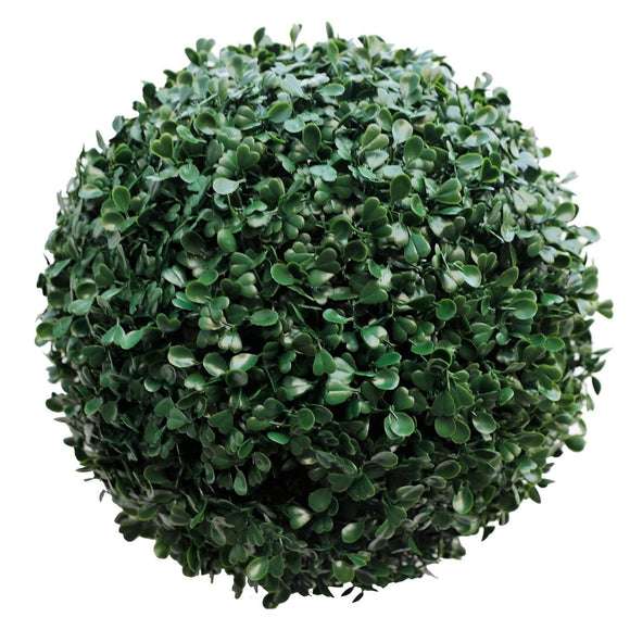 NNEDSZ Medium Boxwood Topiary Ball UV Resistant 28cm