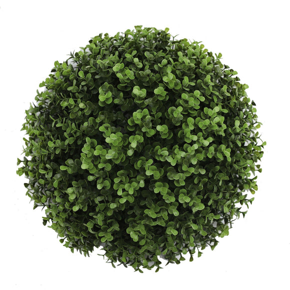 NNEDSZ Medium Artificial Topiary Ball Natural Buxus 28cm