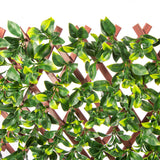 NNEDSZ Jasmine Artificial Hedge Extendable Trellis / Screen 2 Meter By 1 Meter UV Resistant (PVC)