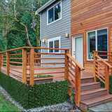 NNEDSZ Jasmine Artificial Hedge Extendable Trellis / Screen 2 Meter By 1 Meter UV Resistant (PVC)