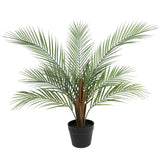 NNEDSZ Small Artificial Areca Palm Plant 80cm