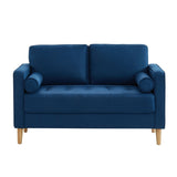 NNEDSZ 2 Seater Sofa Loveseat couch Blue