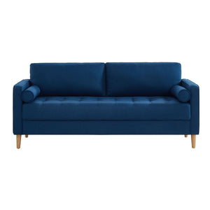 NNEDSZ 3 Seater Sofa Couch Blue