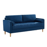NNEDSZ 3 Seater Sofa Couch Blue