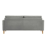 NNEDSZ 3 Seater Sofa Couch Light Grey