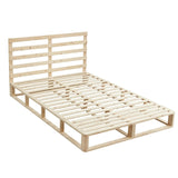 NNEDSZ Coastal Pallet Bed Frame Bed Base King Single