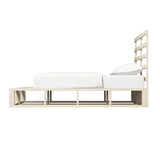 NNEDSZ Coastal Pallet Bed Frame Bed Base King Single