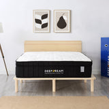 NNEIDS Charcoal Infused Super Firm Pocket Mattress King Single