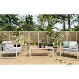 NNEDSZ 2 Seater Aluminium Outdoor Balcony Set
