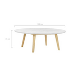 NNEDSZ Emmett Round Coffee Table