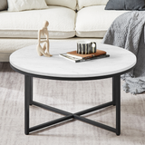 NNEDSZ Jordyn Cross Legs Coffee Table