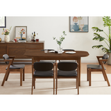 NNEDSZ Pierre Walnut 140cm Dining Table