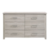 NNEDSZ 6 Chest of Drawers Bedroom Cabinet Storage Tallboy Dresser